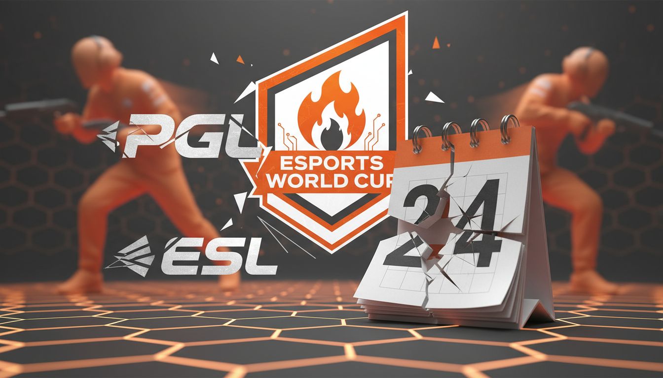 Calendrier chamboulé : PGL et ESL confrontés à l’expansion de l’Esports World Cup
