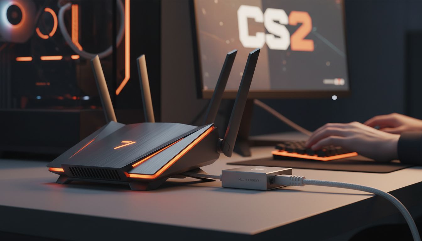 Comment réduire la latence en compétitif grâce au Wi‑Fi 7 et au multi‑gig Ethernet